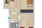  Haus Delphin - Ferienwohnung 2 Norderney - Grundriss
