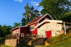 Nördlicher Bunn, (9) Ferienhaus Visthusboden am See Bunn mit Boot und Sauna Smaland - 