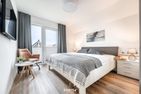  Ferienwohnung Nordseeresort38b Strandläufer  Büsum Büsum - Schlafzimmer
