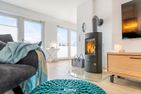  Ferienwohnung Nordseeresort42b Blauer Anker Büsum Büsum - Kamin-/Ofen
