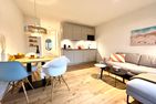  Ferienwohnung Leev Norderney - Wohnzimmer