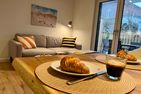  Ferienwohnung Leev Norderney - Wohnzimmer