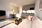  Ferienwohnung Leev Norderney - Wohnzimmer