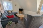 Haus Friesenglück Whg. Muschel Alkersum - Wohnzimmer