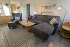 Haus Friesenglück Whg. Muschel Alkersum - Wohnzimmer