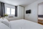  Ferienwohnung Knurrhahn Olpenitz App. 14 Ostseeresort Olpenitz - Schlafzimmer