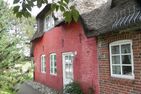 Hüs Sanskiin Ferienwohnung *Goodshenk* Süddorf auf Amrum - Fassade / Eingang