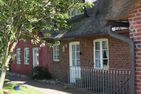 Hüs Sanskiin Ferienwohnung *Goodshenk* Süddorf auf Amrum - Fassade / Eingang
