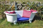 Hüs Sanskiin Ferienwohnung *Goodshenk* Süddorf auf Amrum - Garten