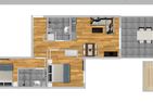  Ferienwohnung Leev Norderney - Grundriss