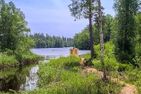  (19) Ferienhaus "Karlssons grünes Dach" am See mit Sauna Smaland - 