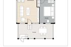  Düsseldorfer Hof B2 Kaiserstraße, Nordstrand - Grundriss