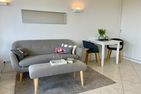 Haus Kampbarg Suite 2-Meer-Blick Kampen - Wohnzimmer