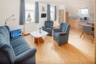 Villa Altmanns Wohnung Grietje Zentrum - Wohnzimmer