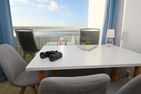 Büsumer Hochhaus Ferienwohnung Meerblick 9 mit wunderschönem Meerblick und WLAN Büsum - 