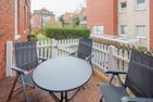 Villa Altmanns Wohnung Swantje Zentrum - Terrasse