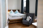  Ferienwohnung Stadthuuske unnern Ostfriesland - Schlafzimmer