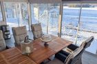  (55) Ferienhaus "Holmen" in Schweden am See Nömmen Smaland - Seeblick aus der eingeglasten Terrasse
