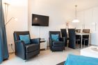  Nordland Appartements Wohnung Jütland Wyk auf Föhr - Wohnzimmer