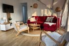  Ferienhaus Kiek in Glücksburg Flensburger Förde - Wohnzimmer