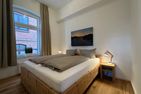 Georg6 Fewo 2 Innenstadt Kurplatz - Schlafzimmer