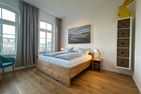 Georg6 Fewo 4 Innenstadt Kurplatz - Schlafzimmer