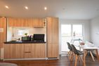  Ferienhaus Ostseechalet Kompass Gelting Geltinger Bucht - Küche / Küchenzeile