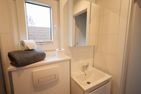  Ferienhaus Ostseechalet Kompass Gelting Geltinger Bucht - Badezimmer