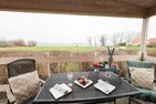  Ferienhaus Ostseechalet Kompass Gelting Geltinger Bucht - Terrasse