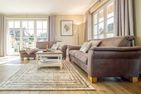  Ferienhaus Haubenlerche 20 Fuhlendorf - Wohnzimmer
