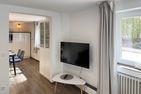 Haus Diana Ferienwohnung „Agnes" Wittdün auf Amrum - Wohnzimmer der Ferienwohnung Agnes im Haus Diana in Wittdün auf Amrum