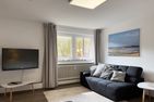 Haus Diana Ferienwohnung „Agnes" Wittdün auf Amrum - Wohnzimmer der Ferienwohnung Agnes im Haus Diana in Wittdün auf Amrum