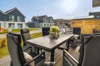  Ferienhaus Nordseeresort49 Hafenliebe Büsum Büsum - Terrasse