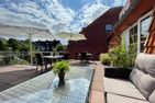 Parkpension Laboe - Terrasse