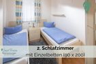 Residenz am Meer 24C Dorgeist Billstraße - Schlafzimmer