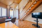Ferienwohnpark Immenstaad am Bodensee Maisonette-Wohnung 49/50 mit Seeblick Bodensee - Living room