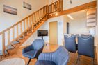 Ferienwohnpark Immenstaad am Bodensee Maisonette-Wohnung 49/50 mit Seeblick Bodensee - Living room