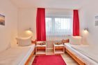 Ferienhaus Brandt Ferienhaus Brandt Appartement 3 Möwenkieker Haffkrug - Schlafzimmer