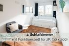 Residenz am Meer 24C Strandkrabbe Billstraße - Schlafzimmer