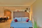Steiner Strandappartements Appartement 204 Seeseite Stein - Wohnzimmer