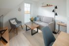 Haus Dünenkate Sandbank12 Ostdorf - Wohnzimmer