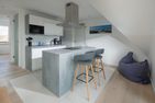 Haus Dünenkate Sandbank12 Ostdorf - Küche / Küchenzeile