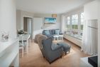 Haus Sanderling Juister Gezeiten Billstraße - Wohnzimmer