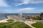 Haus Nordenlicht Ferienwohnung "Kiek-an" Wittdün auf Amrum - Meerblick vom Balkon der Ferienwohnung Anneliese in Wittdün auf Amrum