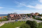 Haus Nordenlicht Ferienwohnung "Kiek-an" Wittdün auf Amrum - Meerblick vom Balkon der Ferienwohnung Anneliese in Wittdün auf Amrum