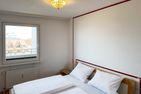Haus Nordenlicht Ferienwohnung "Kiek-an" Wittdün auf Amrum - Schlafzimmer der Ferienwohnung Anneliese in Wittdün auf Amrum