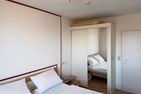 Haus Nordenlicht Ferienwohnung "Kiek-an" Wittdün auf Amrum - Schlafzimmer der Ferienwohnung Anneliese in Wittdün auf Amrum