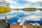  (49) Haus auf Rädern am See mit Boot, Badestelle, Sauna und Zaun Smaland - 