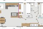  (48) Haus auf Rädern am See mit Sauna, Boot, Bademöglichkeit und Zaun Smaland - 