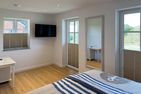 Haus Dünenperle Ferienwohnung "Dünengras" Wittdün auf Amrum - Schlafzimmer